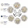 [Upgrade]6pcs/set DIY Diamond Painting Waterproof Case Classic Animal Pearl Art Coaster Gift Decor Set