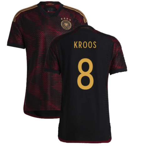 Deutschland Toni Kroos 8 Away Tirkot WM 2022