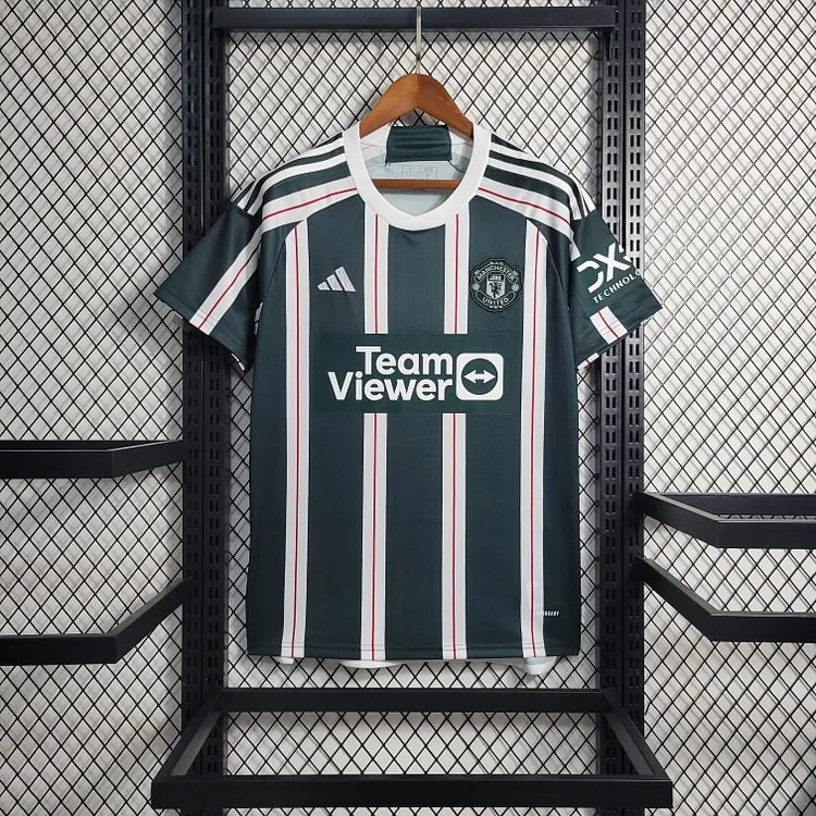Manchester United Away Shirt Kit 2023-2024 - Green