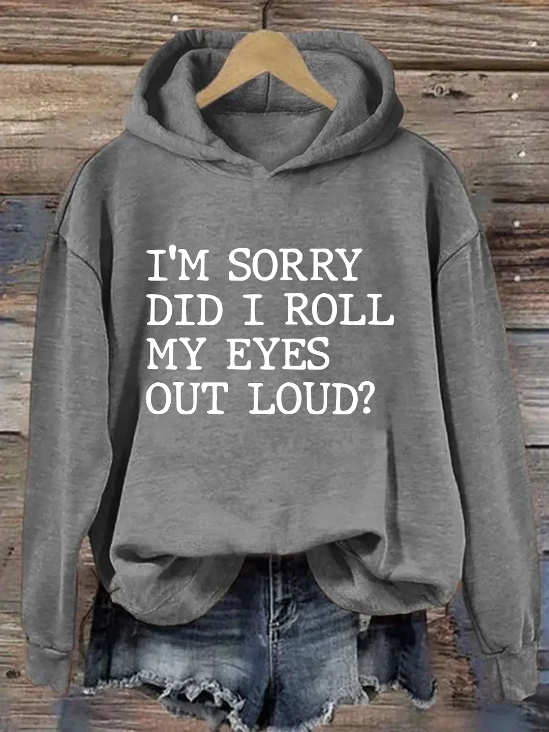 Did I Roll My Eyes Out Loud Hoodie