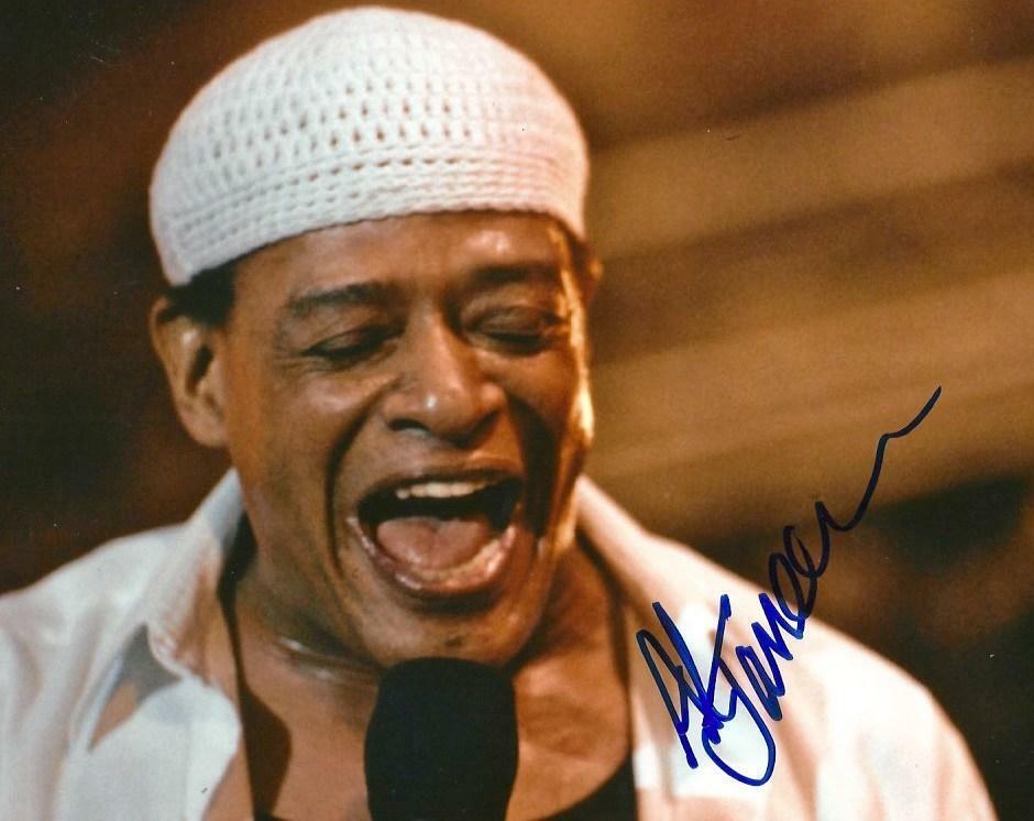 Al Jarreau (+) AMERICAN SINGER autograph, In-Person signed Photo Poster painting