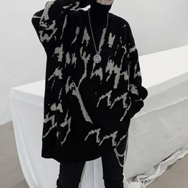 Women 2021 Winter Casual Fashion New Style Temperament All Match Sweater