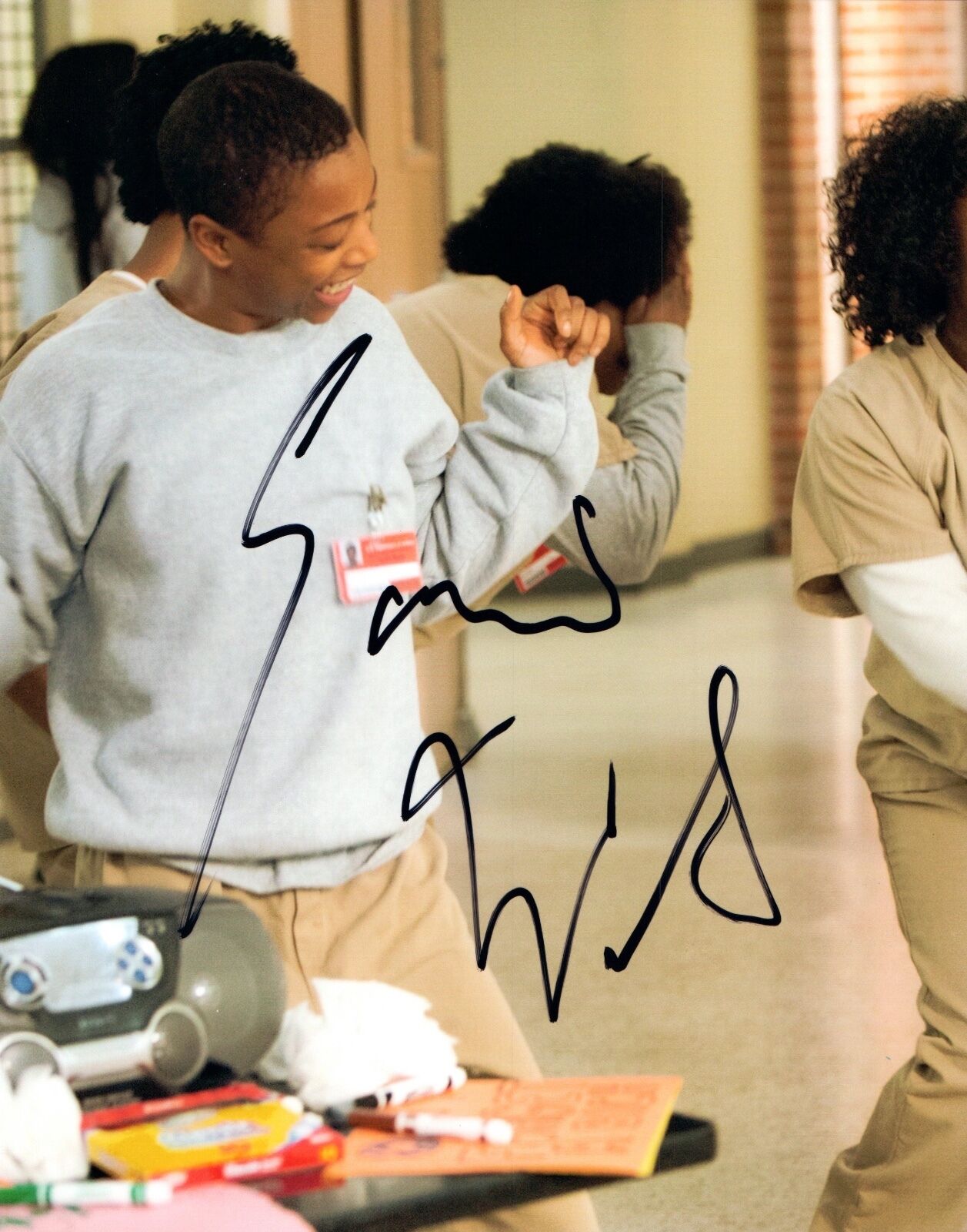 Samira Wiley Signed Autographed 8x10 Photo Poster painting Orange is the New Black COA VD