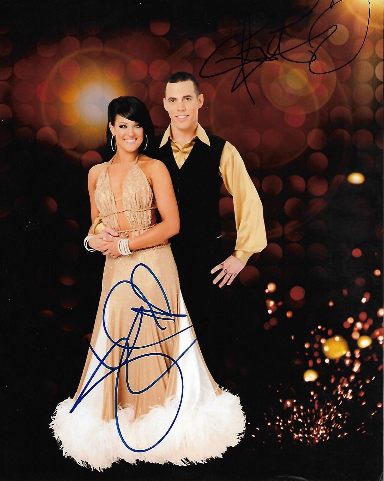 DANCING WITH THE STARS AUTOGRAPHED Photo Poster painting SIGNED 8X10 #3 LACEY SCHWIMMER STEVE-O