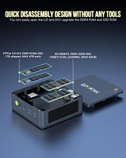 新品未開封】GMKtec M5 AMD Ryzen7-5700U GMKtec AMD Ryzen 7 5700U
