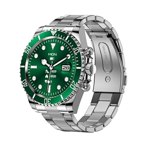 ✨ Multifunctional smart watch, call and heart rate monitoring function, retro mechanical watch👍