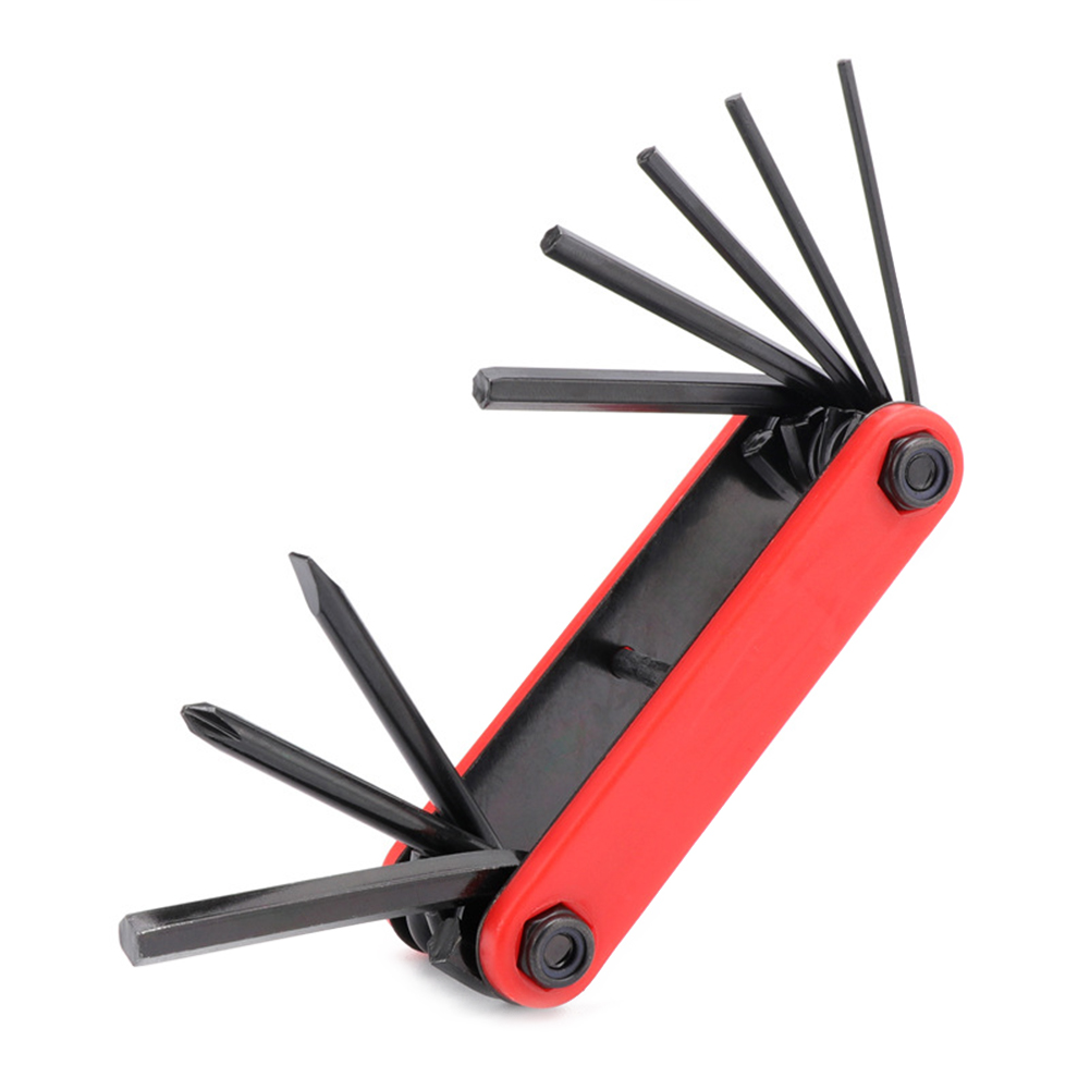 

6 in 1 Mountain Bike Repair Tool Portable Screwdriver Allen Key Hex Wrench, 501 Original