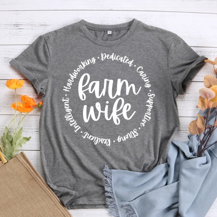 ANB - Farm wifeRetro Tee -05322