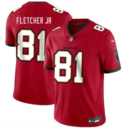 Youth Tampa Bay Buccaneers #81 Kenny Fletcher Jr Red 2026 Draft Vapor Limited Stitched Jersey
