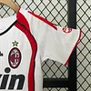 2006/2007 Retro AC Milan Away Champions League Football Shirt Kids Size 1:1 Thai Quality