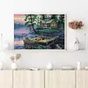 Lakeside-14CT Stamped Cross Stitch Kit(30*21cm)
