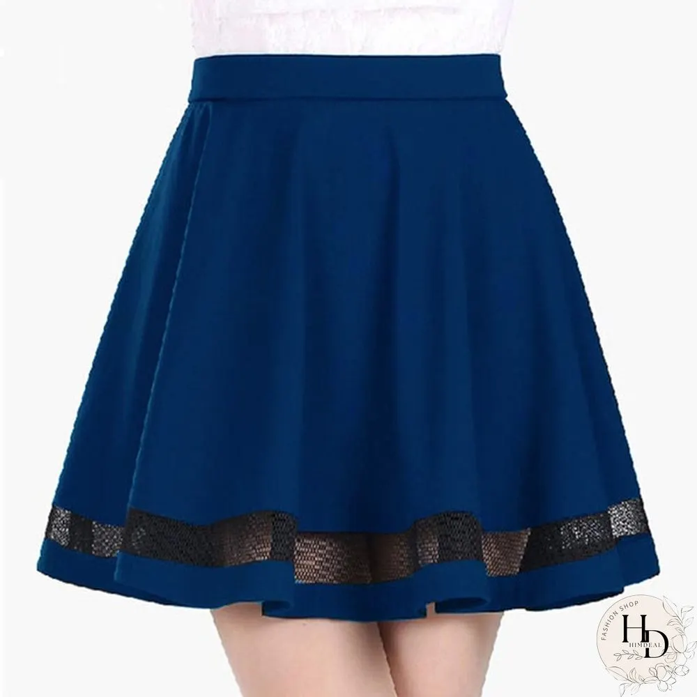 Summer Style Womens Skirt Elastic Falda Ladies Midi Sexy Girls Mini Pleated Skirts