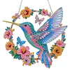 Bird DIY Diamond Painting Acrylic Special Shape Pendant Hanging Kit