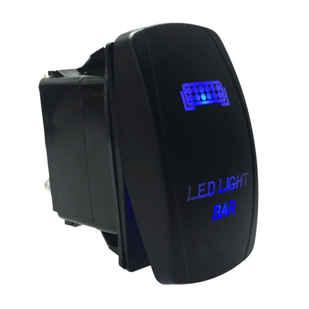 

12-24V LED Light Bar ON/OFF Laser Rocker Switch Relay Wiring Harness, 501 Original