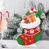 Diamond Painting Acrylic Xmas Stocking Desktop Ornament