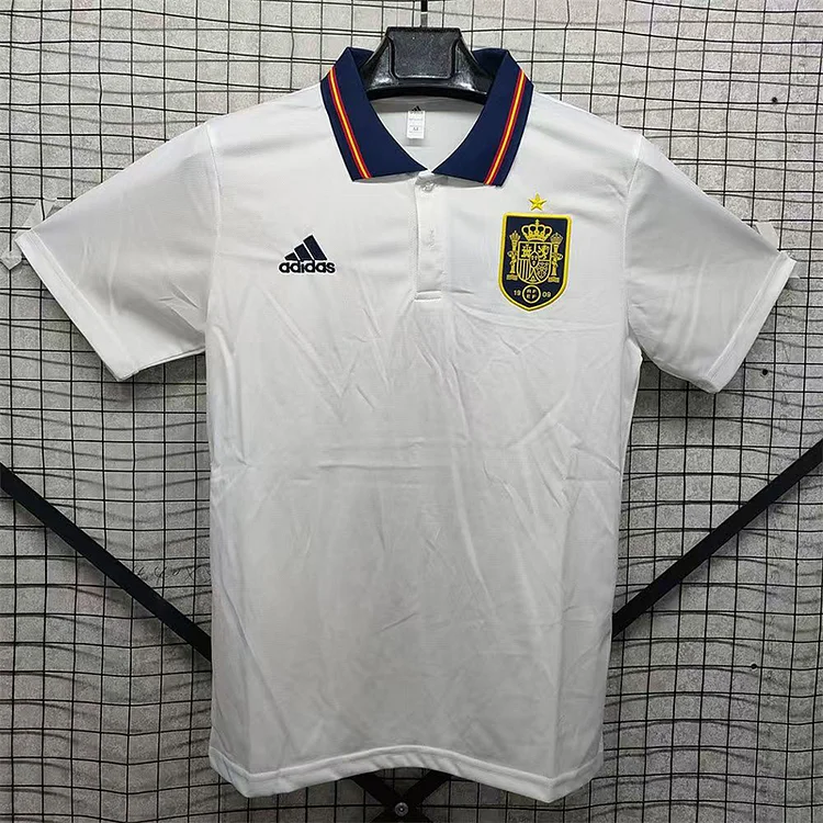 2024 Spain White POLP Football Jersey