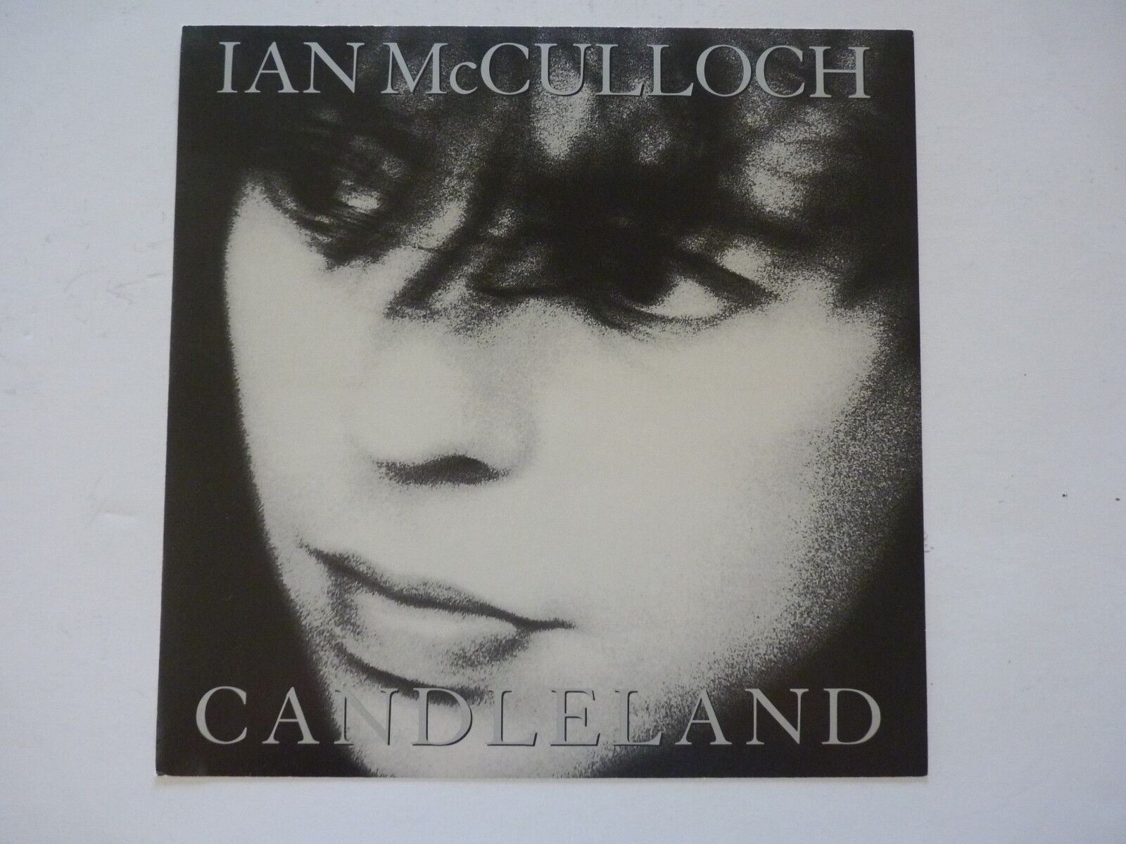 Ian McCulloch Candleland LP Record Photo Poster painting Flat 12x12 Poster