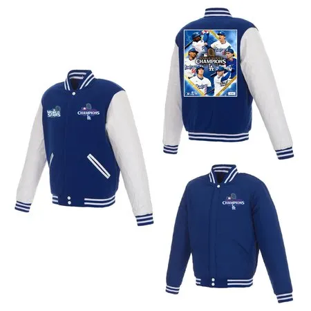 Los Angeles Dodgers 2024 World Series Champions Reversible Jacket ZVUH