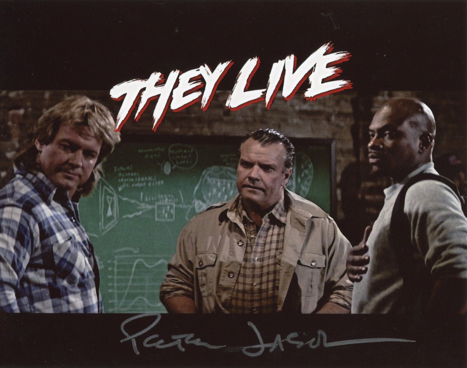 ~~ PETER JASON Authentic Hand-Signed THEY LIVE - GILBERT