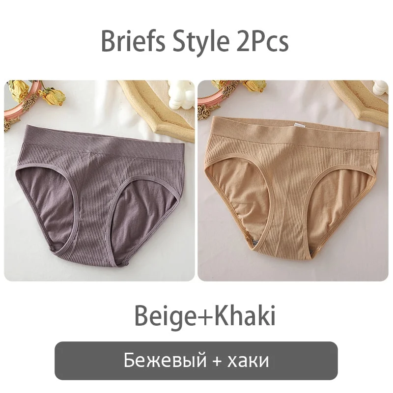 FINETOO Seamless Briefs Women Sexy Panties S-XL Female Underpants Fashion Ladies Panties Solid Color Girls Panty Lingerie 2020