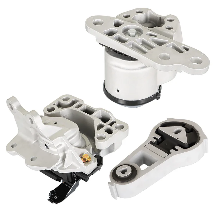 SEBLAFF 3PCS Engine Automatic Trans Engine Support Motor Mount Kit Replacement for 2011-2015 Explorer V6 3.5L EM-3255 EM-3392 EM-3439