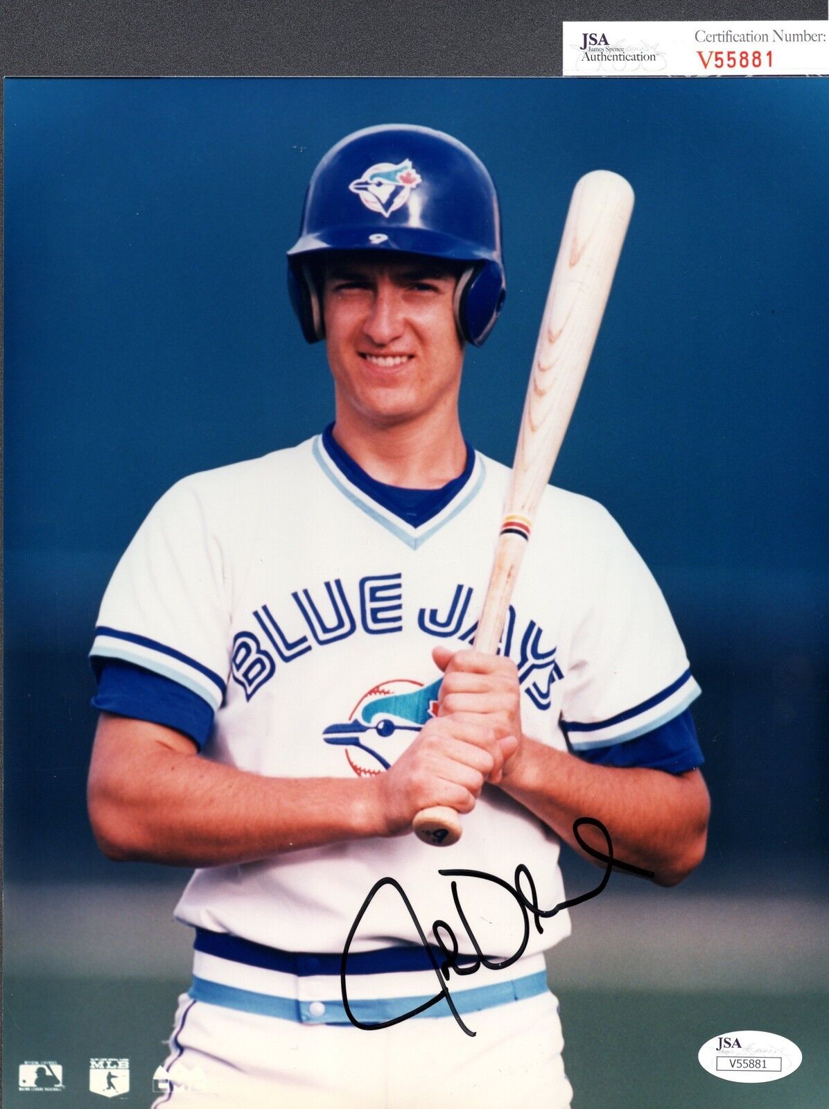 JSA John Olerud Autographed Signed AUTO 8x10 Photo Poster painting Toronto Blue Jays TRB 255