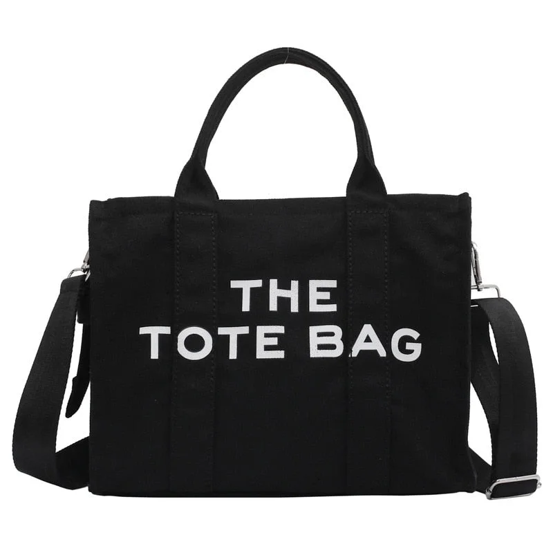 Casual CanvasLarge Capacity Tote Women Handbags Designer Brand Letters Shoulder Crossbody Bags Luxury Big Shopper Bag Purse 2021
