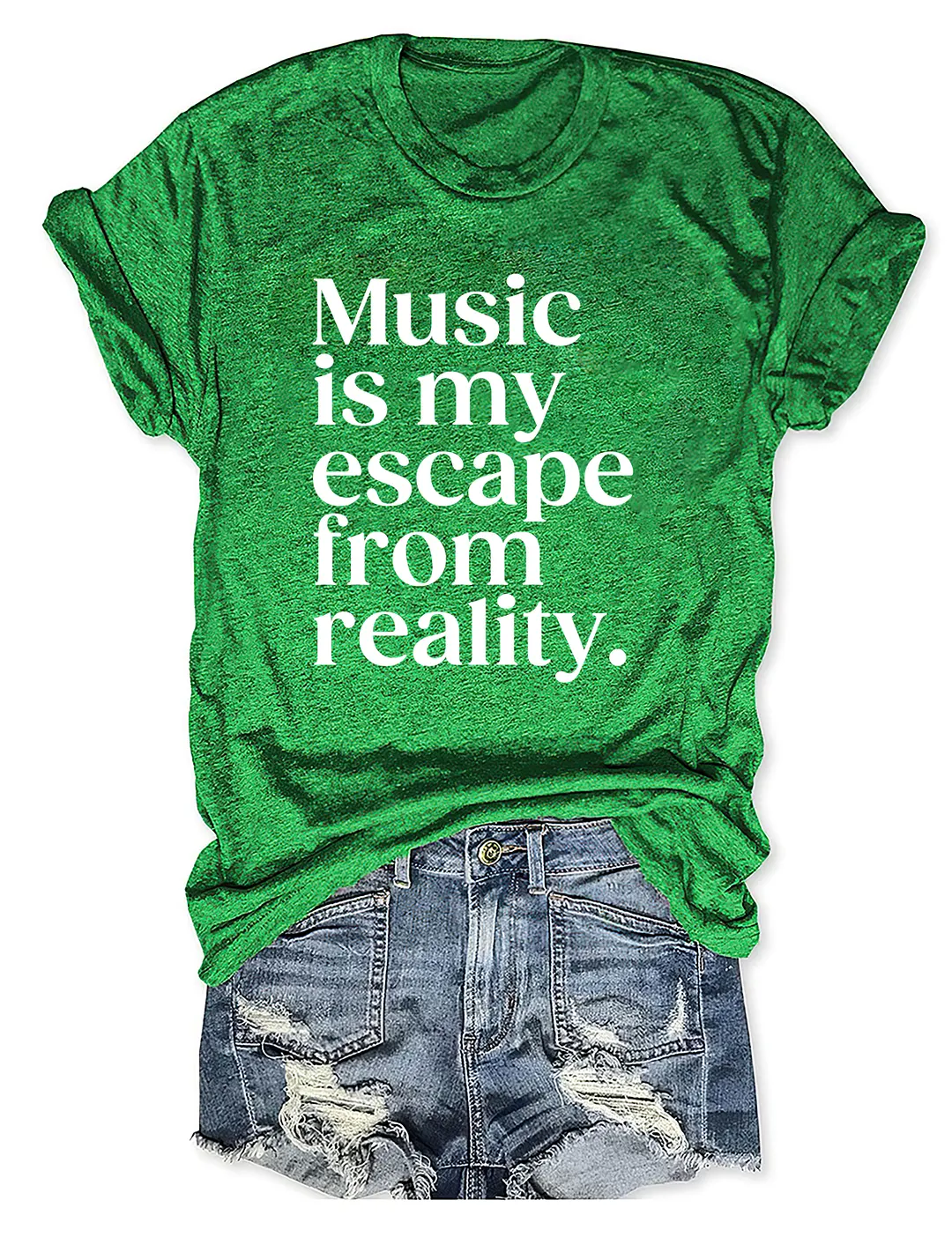 Music Is My Escape From Reality T-shirt