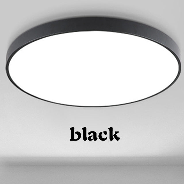 LED Ceiling Light Modern Lamp Living Room Lighting Fixture Bedroom Kitchen Surface Mount Flush Panel Remote Control