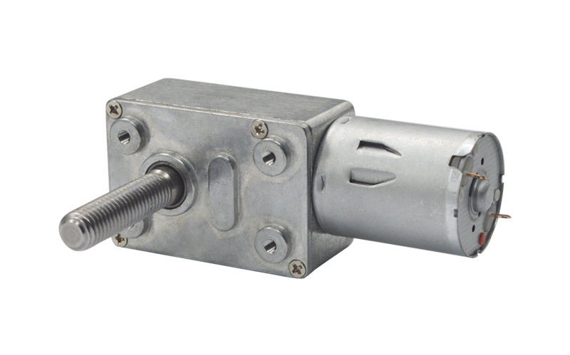 CHANCS Speed Reduction Motor 370WG DC Worm Gear Motor 12V DC 230RPM For Diy Parts