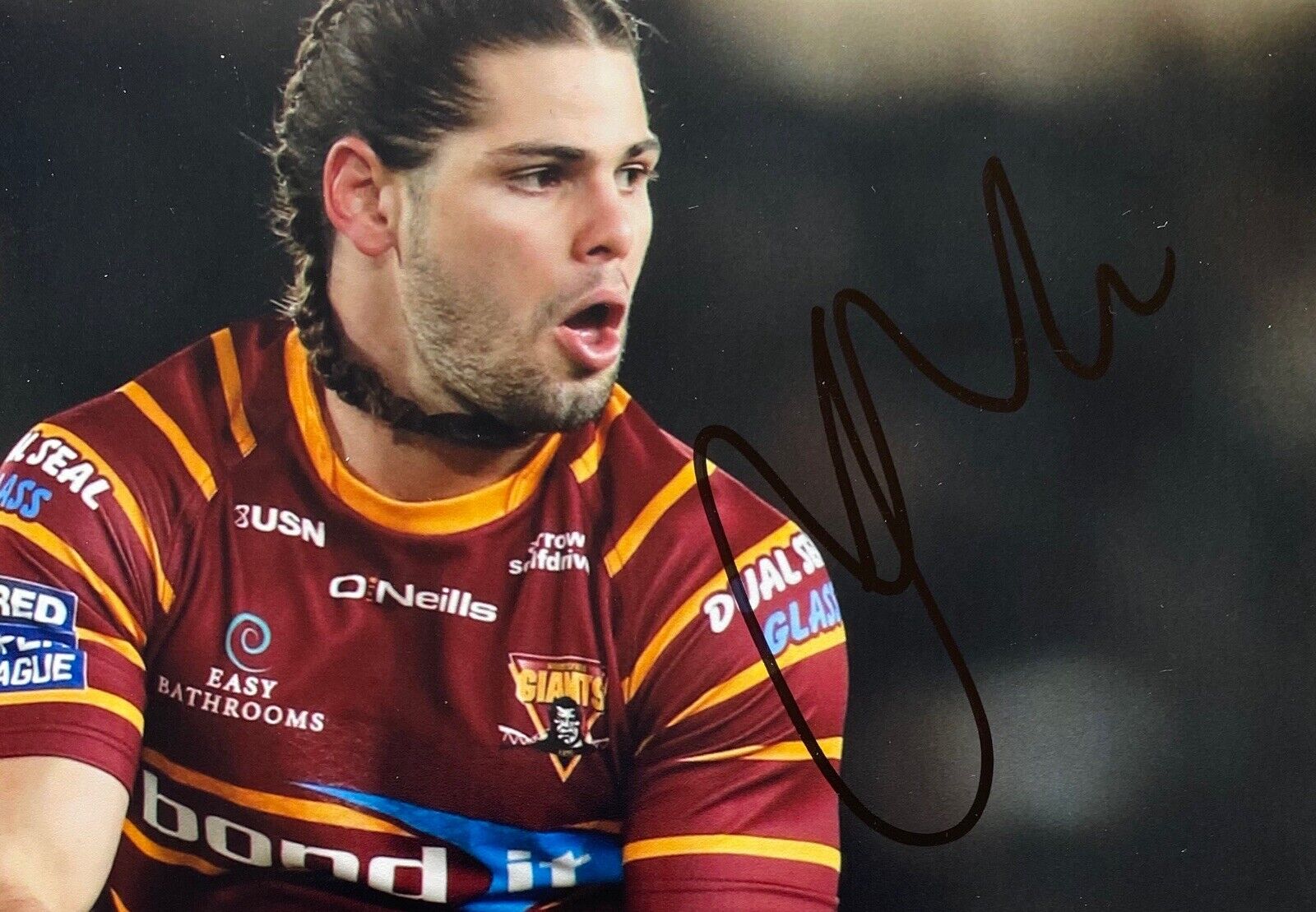 Jake Mamo Genuine Hand Signed 6X4 Photo Poster painting - Huddersfield Giants 2