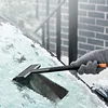 Multifunctional glass snow scraper for car snow removal shovel, glass snow brush, winter snow clearing and snow shoveling tool