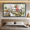 【Limited Stock Sale】Bamboo-14CT Stamped Cross Stitch 166*99cm/65.35*38.98in (Big Size) tapestrymarket