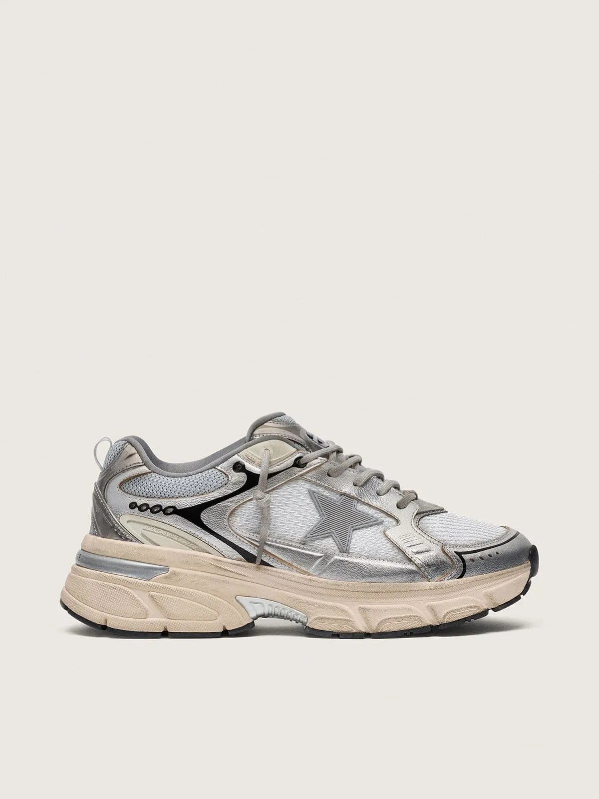 Men's Lightstar gray mesh