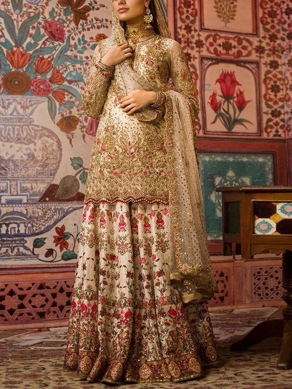Exquisite and Elegant Beaded Ladies Suit