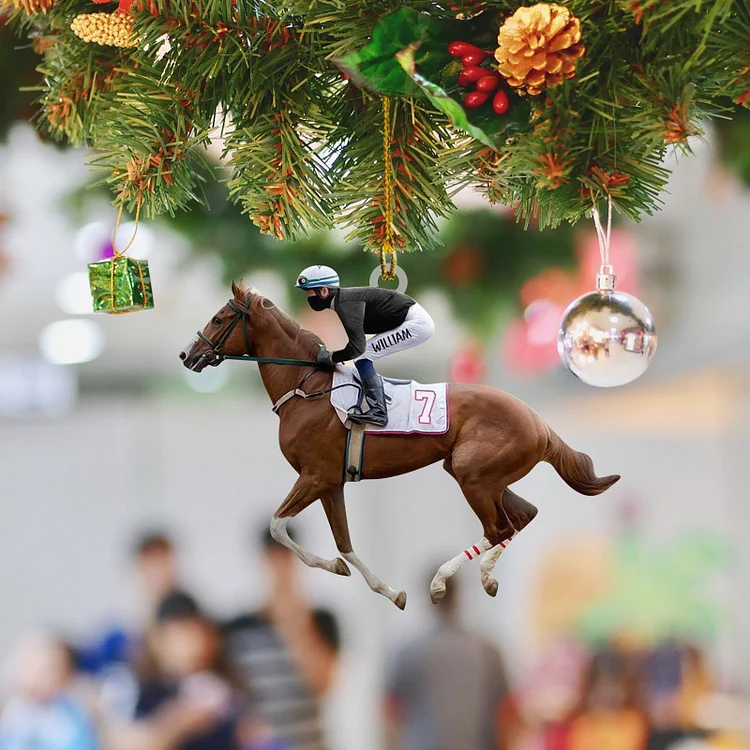 Leaping Horse  Pendant Ornament