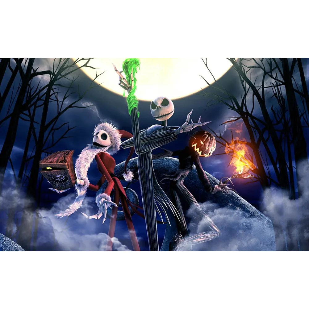 Diamond Painting - Full Round - The Nightmare Before Christmas