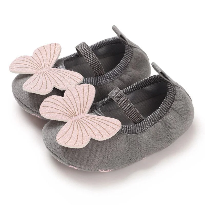 Baby Girls Cotton Shoes Retro Spring Autumn Toddlers Prewalkers Cotton Shoes Infant Soft Bottom First Walkers 0-18M