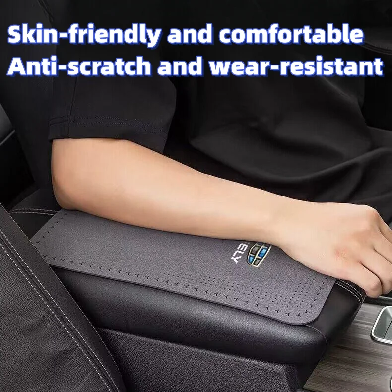 Car Premium Leather Armrest Box Mat
