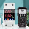 Over Under Voltage Protector 40A/63A 220V Dual Display Adjustable Protector