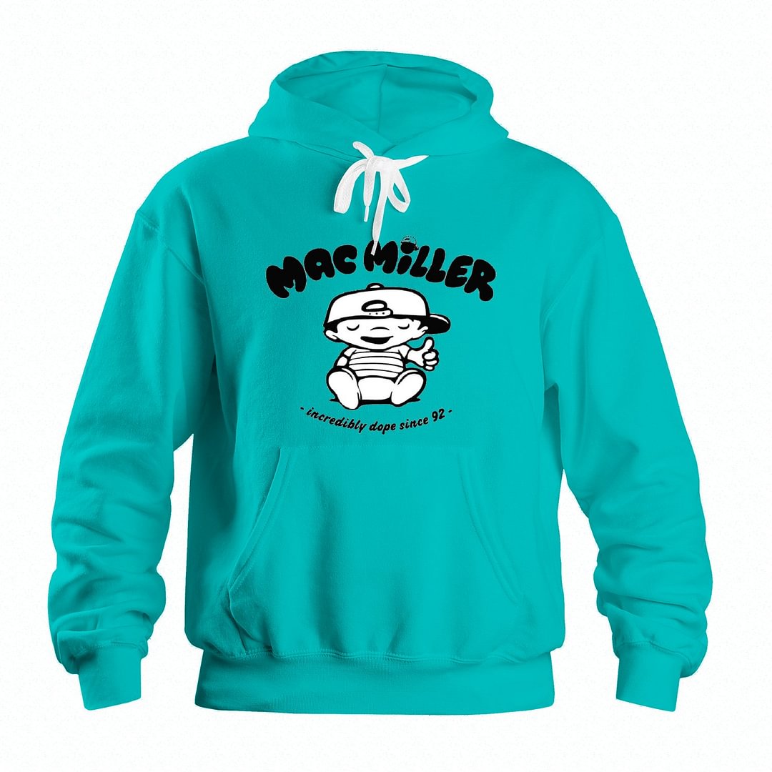 Mac Miller Hoodie Long Sleeve Hooded Sweatshirt Outdoor Sport Wear