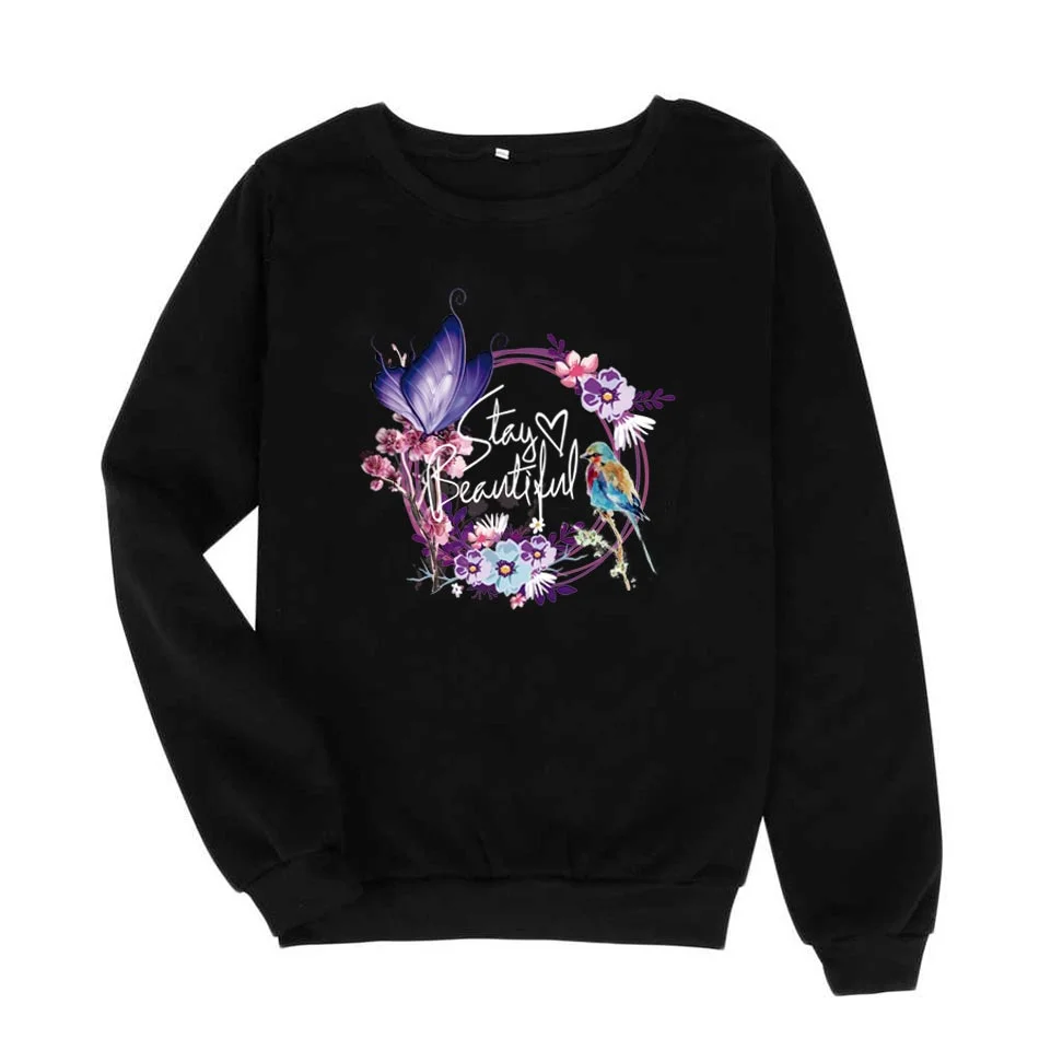 Beautiful Flowers Thermal Sticker On T-shirt DIY Washable Patches On Clothes Funny Design Iron On Transfer For Hoodies Bag Decor