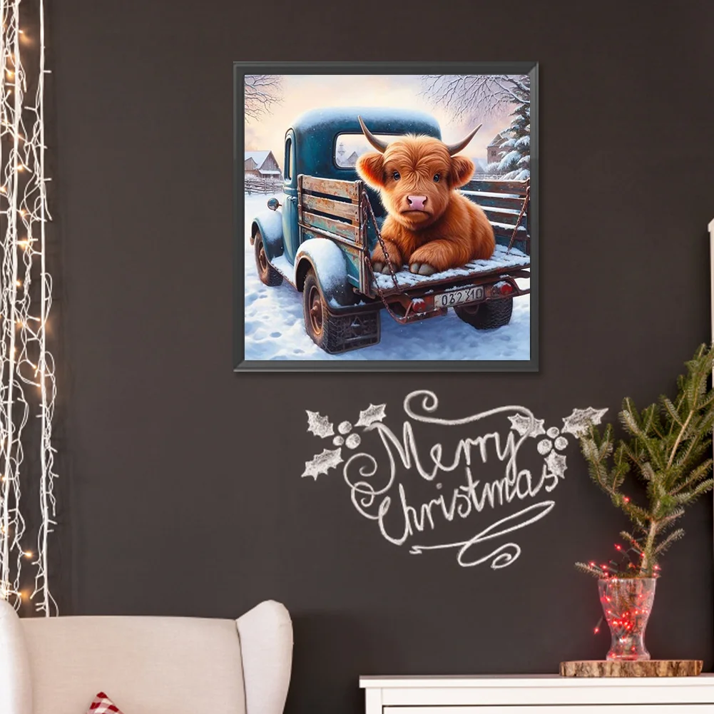 Diamond Painting - Full Round Drill - Calf(Canvas|30*30cm)