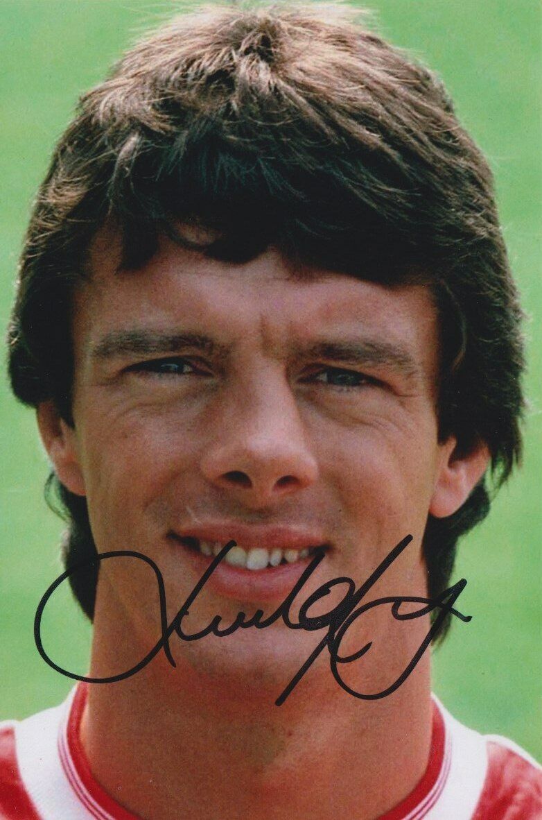 DAVID O'LEARY HAND SIGNED 6X4 Photo Poster painting ARSENAL FOOTBALL AUTOGRAPH 1