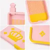 Crown Flip Cover Diamond Painting Sorting Tray with Spout (Pink)