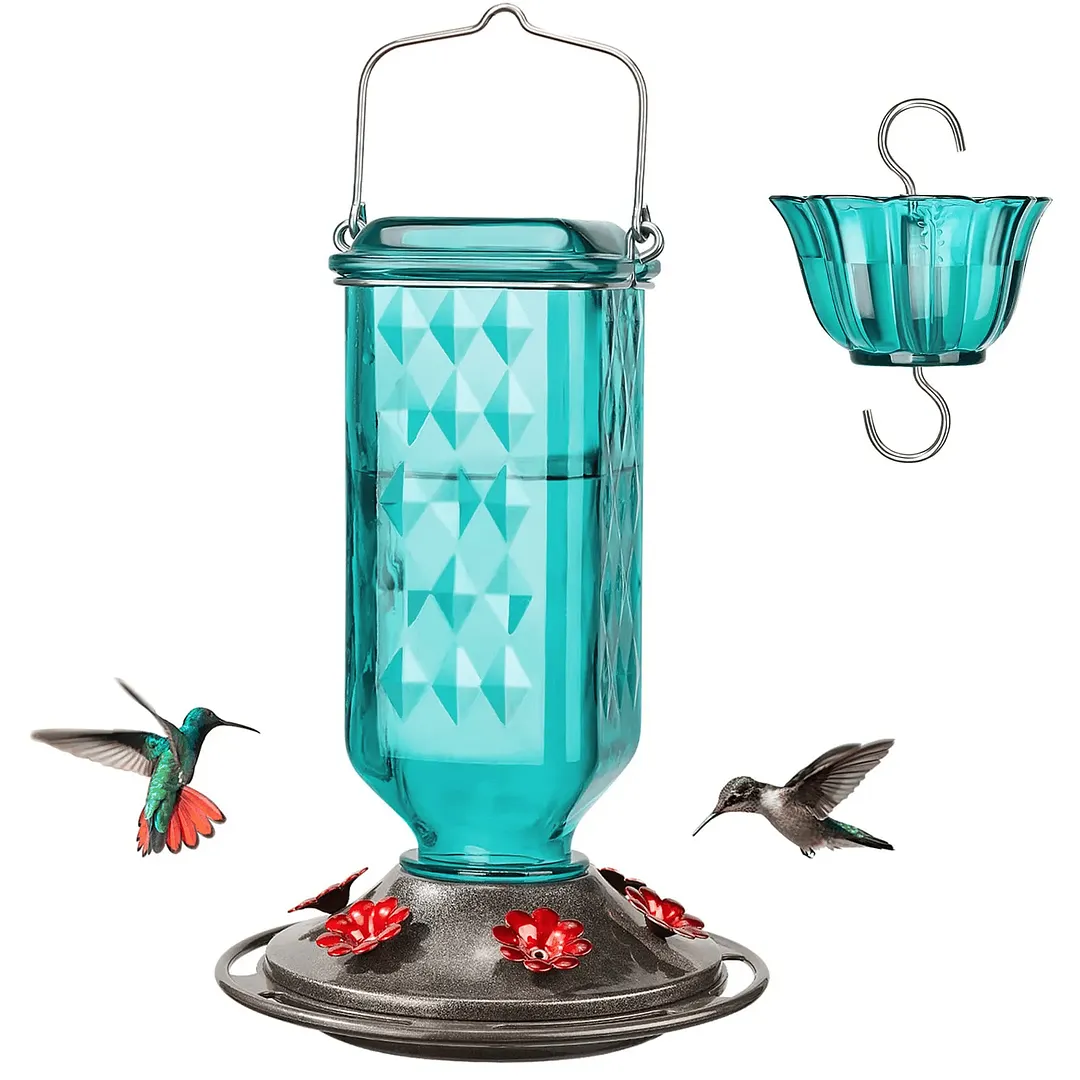 💥Glass Hummingbird Feeder