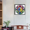 Flower - Round AB Drills Diamond Painting(45*45cm)