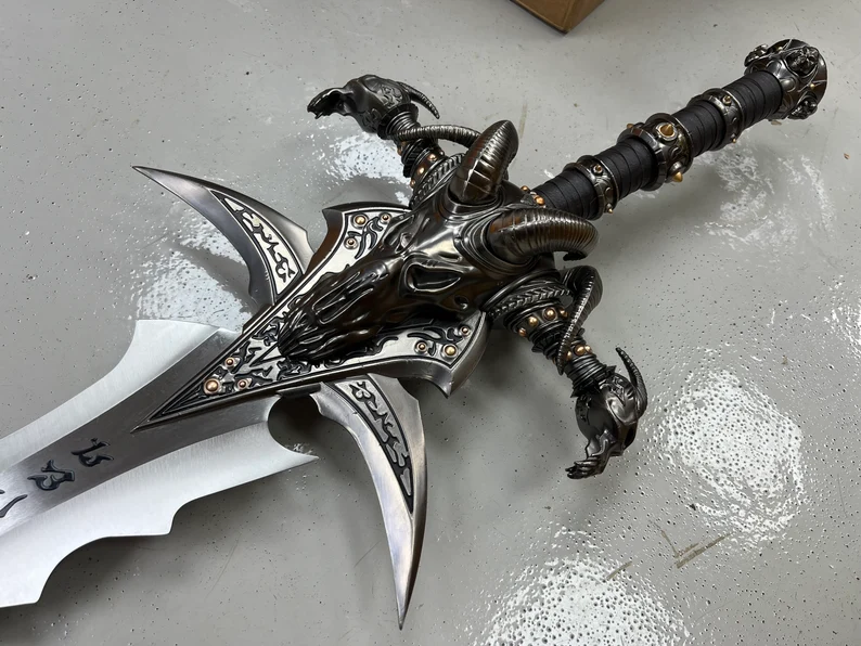 Myhiddenblade 47" Sword Frostmourne War Craft Wow lich World 1:1 - MyHiddenBlade