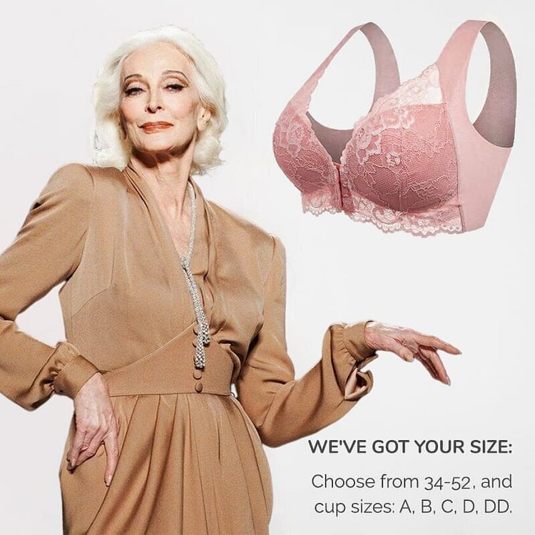 Hot Sale – Front Closure 5D Shaping Push Up Bra – Seamless, Beauty Back, Comfy