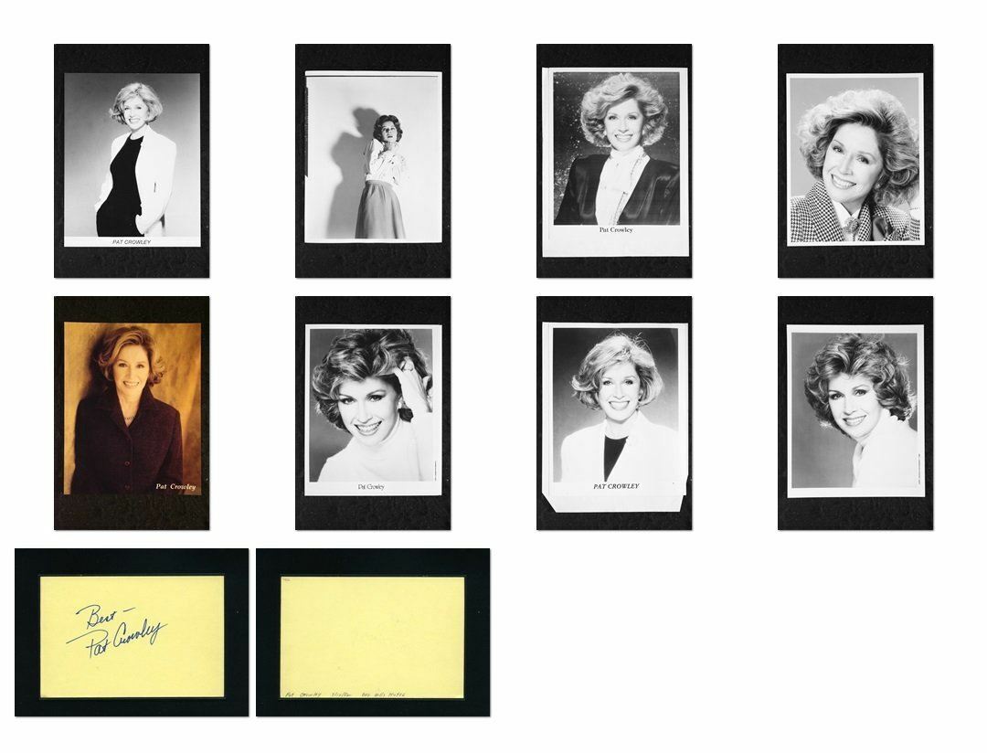 Pat Crowley - Signed Autograph and Headshot Photo Poster painting set - Port Charles